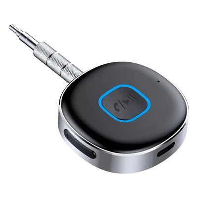 Receptor Auxiliar Bluetooth 5.1 QYJU para Auto y Laptop con Jack 3.5mm | Meses sin interés