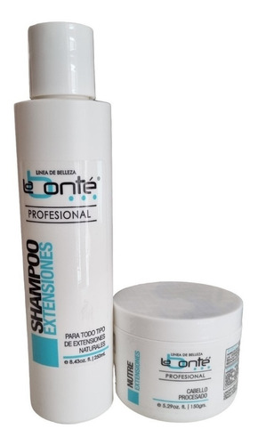 La Bonté Shampoo + Vitamina Kit Extensiones Y Cabello Largo