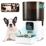 Frienhund - Dispensador Automático De Comida Para Gatos Con