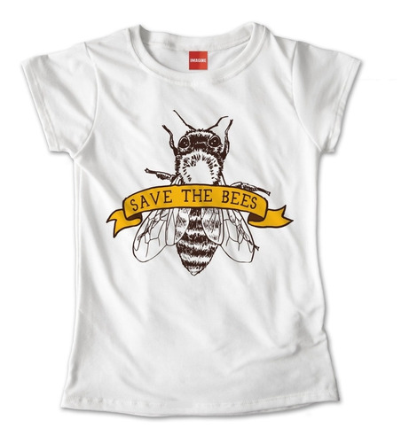 Blusa Salva A Las Abejas Estampado Colores Playera Miel 943