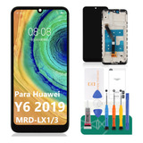 Para Huawei Y6 2019 Mrd-lx3 Pantalla Táctil Lcd Con Marco