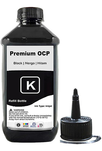 1l Tinta Black Compatível Impressora Epson L3150 L3250 L3210