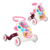 Andadera Montable Para Bebé Pushride 2 En 1 Prinsel Color Rosado