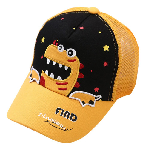 Gorra Moderna Bordada Con Dinosaurios Para Bebés, Niños Y Ni