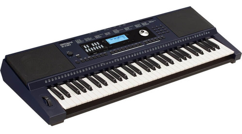 Teclado Arranjador Roland E-x30 61 Teclas Azul