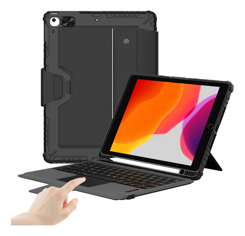 Nillkin Para iPad 9th Generation Case 10.2 Con Teclado Desmo