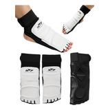 Guantes Para Pie Empeineras Taekwondo Artes Marciales Blanco