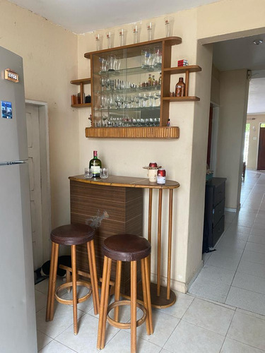 Mueble Bamboo Bar Completo