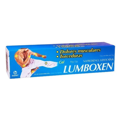 Gel Dolor Muscular Lumboxen 35g Tubo Maver Hipoalergénico | MercadoLibre