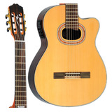 Violão Eletroacústico Clássico Strinberg Sc35c Natural Nylon