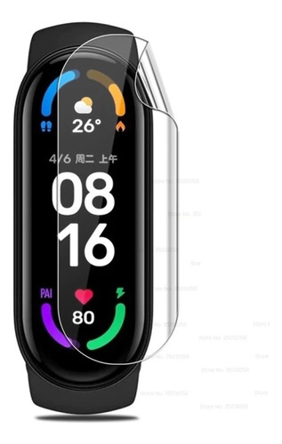 Lamina De Hidrogel Para Reloj Smartwatch Xiaomi Mi Band 5