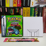 Pokémon Leafgreen - Box Do Jogo (game Boy Advance)