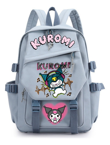 2024 Nuevo Kuromi Estudiante Campus Nylon Hombro Bolsa