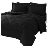 Juego De Edredón Cozylux Queen Con Sábanas, Cama De 7 Piezas