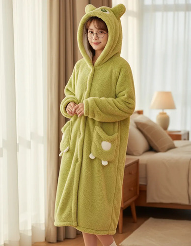 Pijama Bata Disfraz Cosplay Adulto Super Calientita Kawaii