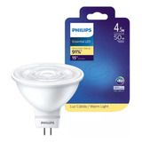 Foco Spot Philips Led Essential Mr16 - 4.5 Watts Luz Cálida