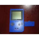 Gameboy Pocket Azul Con Tapa De Baterías Original 