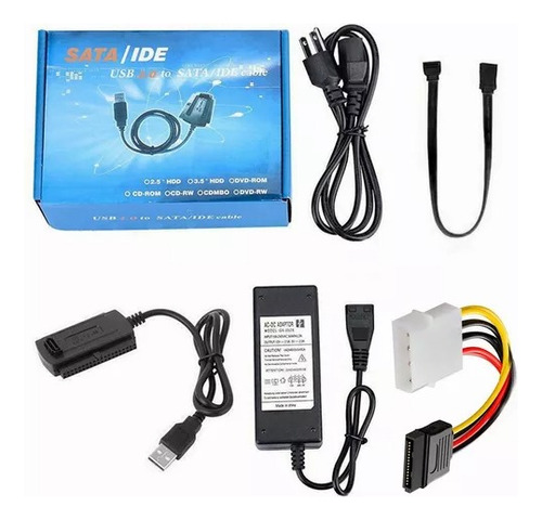 Cable Adaptador Convertidor Usb Sata Ide Disco Duro Cd 2.5