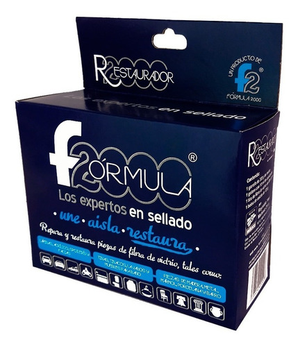 Kit Reparador De Fibra Vidrio Y Resina | Restaurador F2000