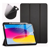 Capa Case Para iPad 10.2 Geração 7 8 9 Suporte Caneta Tablet