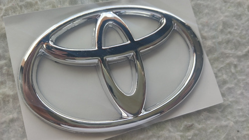 Emblema Logo Insignia Toyota Meru Prado 9x6 Centimetros Tras Foto 3