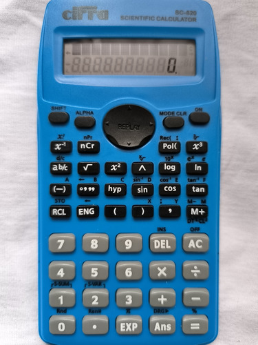 Calculadora Científica (azul)