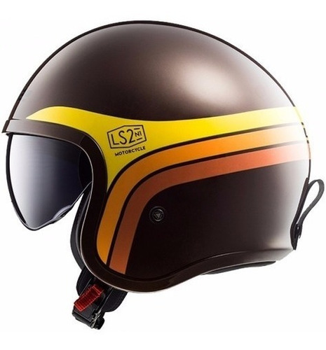 Casco Ls2 599 Spitfire Abierto Sunrise Talle Xl - Bondio