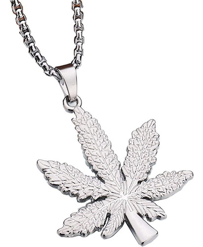 Daobg-stable - Collar Con Colgante De Marihuana Para Hombre 