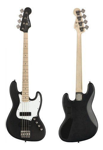 Bajo Electrico Squier By Fender Contemporary Jazz Bass Hh Activo De Doble Humbucker De Ceramica - De Fresno Y Maple