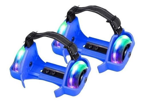 Patines Extensibles Rollers Zapatillas Color Luces Led Luz