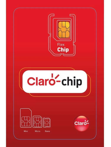 Chip Claro Pré Pago 5g Escolha Qualquer Ddd Do Brasil