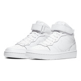 Tenis Para Niños Talla Grande Nike Court Borough Mid 2