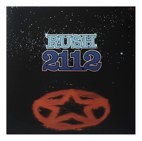 Lp Nuevo: Rush - 2112 (1976) Black