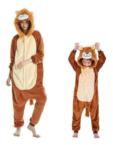 Pijama Enterizo Kigurumi Mameluco Adulto Ultra Soft