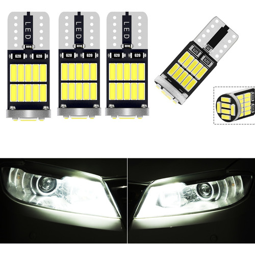 Coche Led Ancho De Luz T10 4014 26smd Decodificación W5w