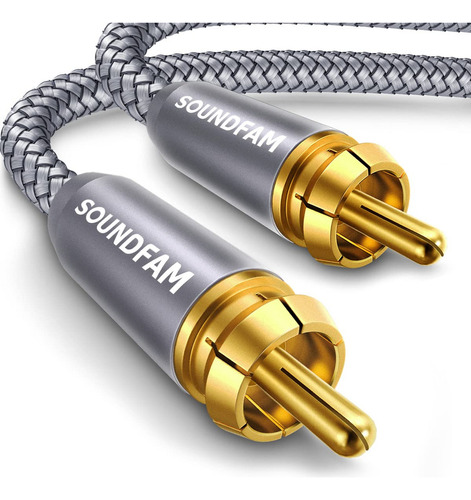 Cable De Subwoofer Rca De 3.3 Pies, Cable De Audio Coaxial D