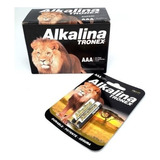 Pila Aaa Alkalina Tronex Caja X 20 Baterias De 1,5 Voltios