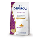 Folhas Depilação Suave Depi Roll Prontas Facial 16 Argan