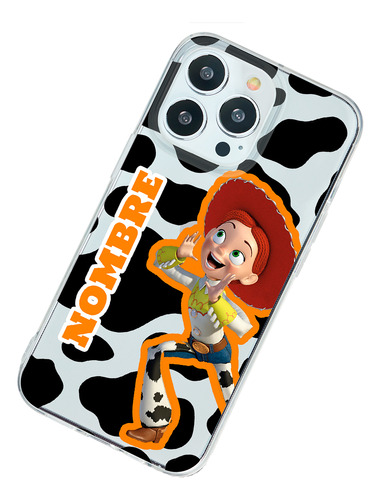 Funda Para iPhone Jessie Toy Story Personalizada Nombre