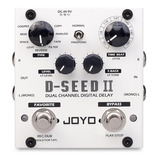 Pedal Guitarra Joyo Dual Channel Digital St Delay D-seed 2 