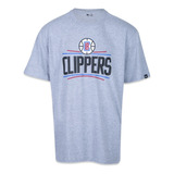 Camiseta Plus Size New Era Nba Logo Los Angeles Clippers 
