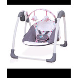  Cadeira De Descanso Bebê Automática Rosa Plus