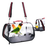 Bolsa Mala Caixa Transporte Pássaro Aves Papagaios Calopsita