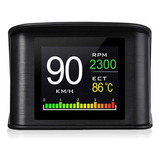 Advertencia Digital De Velocidad De Temperatura Obd2 P10 Hud