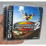 Tony Hawk's Pro Skater 2 Playstation Patch Mídia Prata