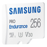 Memoria Micro Sd 256 Gb Samsung Pro Endurance + Adaptador Sd