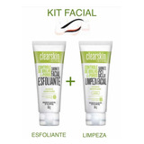 Kit Sab. Gel De Limpeza Facial Clearskin + Esfoliante Facial