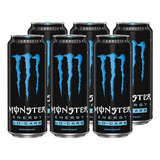 Pack De 6 Bebida Monster Energy Low 473ml