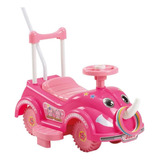 Carro Montable Forma Elefante Niña Sonido Mytoy Color Rosa