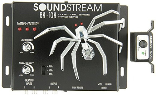 Procesador Soundstream Bx10x Bajo Reconstrucción -negro